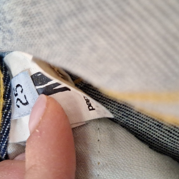 Paper Denim & Cloth Women's Size 26 Petite Jean Tailored and Button replaced - Picture 11 of 12